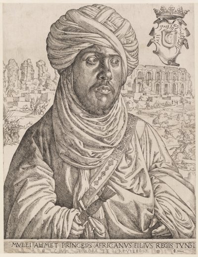 Portrét Muley Ahmed od Jan Cornelisz Vermeyen