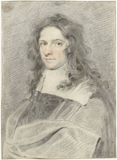 Portrét mladého soudce od Jan Cossiers