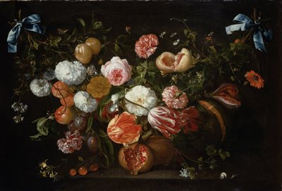 Věnec z květin od Jan Davidsz de Heem