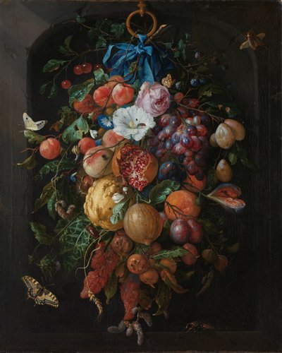 Věneček ovoce a květin Věneček ovoce a květin od Jan Davidsz de Heem