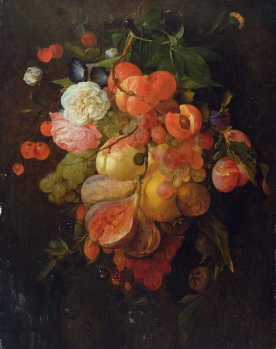 Ovoce a květiny od Jan Davidsz de Heem