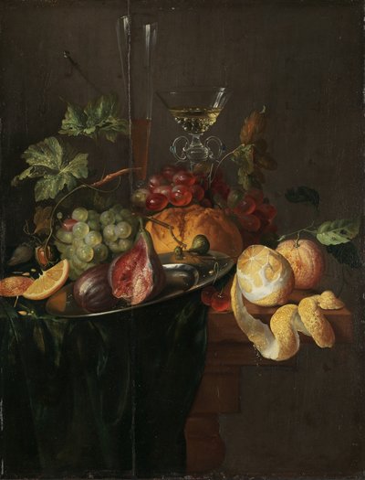 Norský jazyk Bokmål:  Frukt og vin Ovoce a víno od Jan Davidsz. de Heem