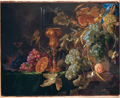 Zátiší s hrozny od Jan Davidsz. de Heem