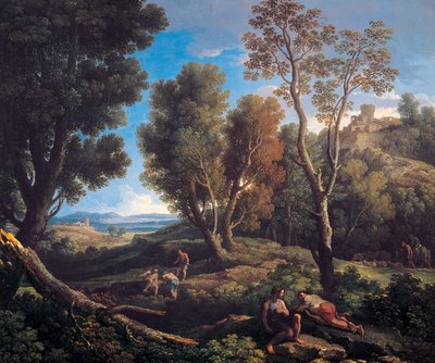 Krajina (olej na plátně) od Jan Frans van Bloemen