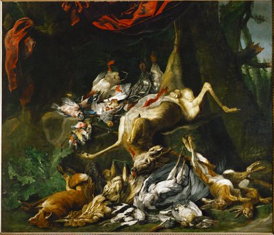 Zátiší s hojnou zvěří (malba na plátně) od Jan Fyt