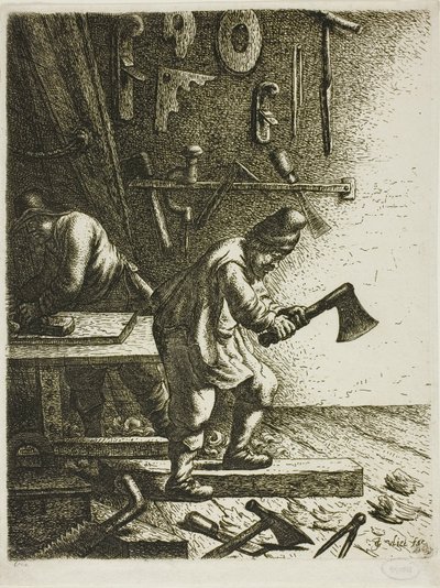 Tesař od Jan Georg van Vliet