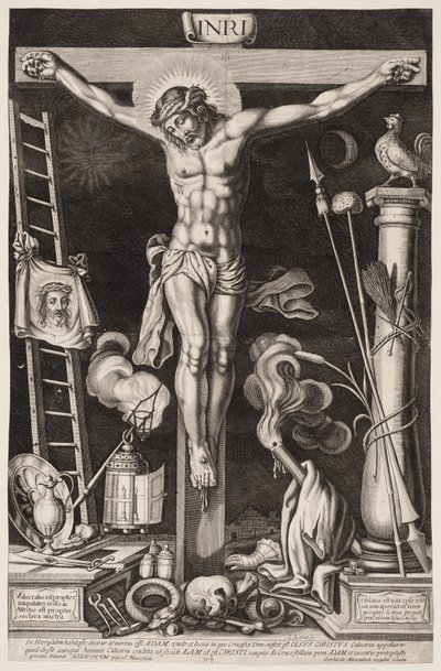 Ukřižování od Jan Gerritsz. Swelinck