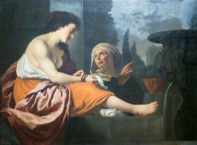 Batsheba ve své koupeli od Jan Gerritsz. van Bronckhorst