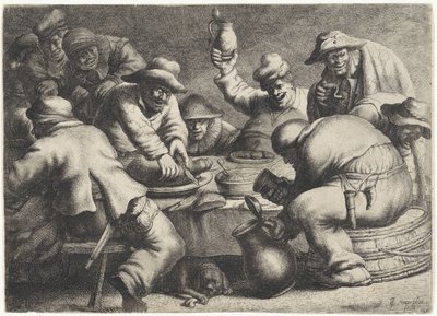 Farmářské jídlo od Jan Gillisz. van Vliet