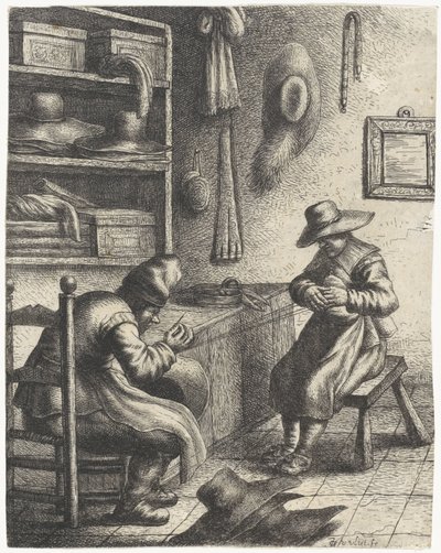Kloboučník Povolání (název seriálu) od Jan Gillisz. van Vliet