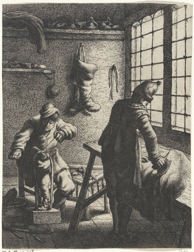 ševci Povolání (název seriálu) od Jan Gillisz. van Vliet