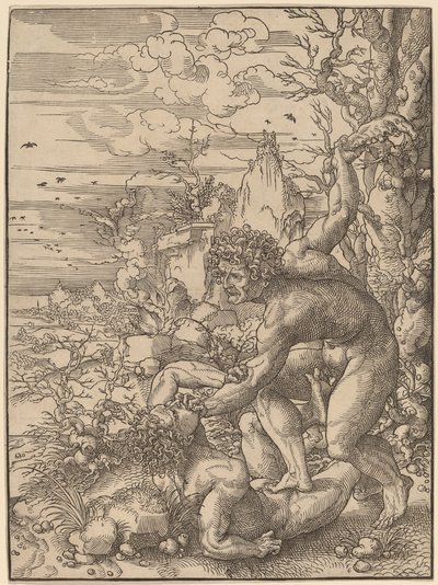 Kain zabil Abela od Jan Gossaert