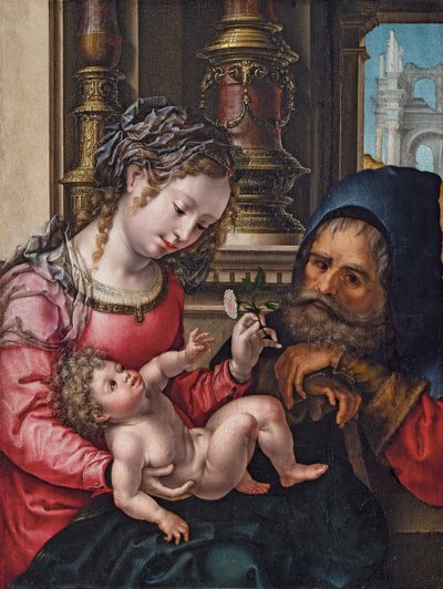 Svatá rodina od Jan Gossaert
