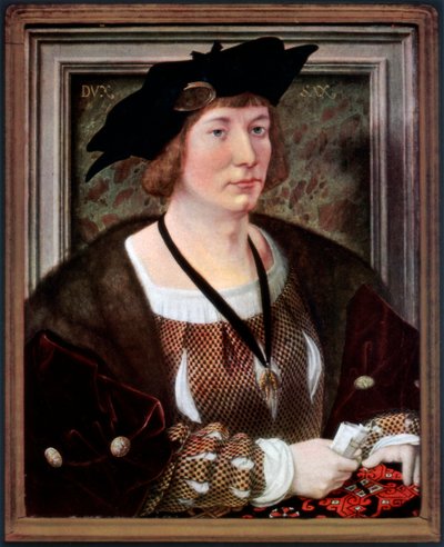 Portrét Hendrika III., hraběte z Nassau-Breda, c1516-1517, 1927 od Jan Gossaert