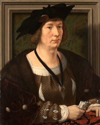 Portrét Jindřicha III. z Nassau-Breda 1483-1538 od Jan Gossaert