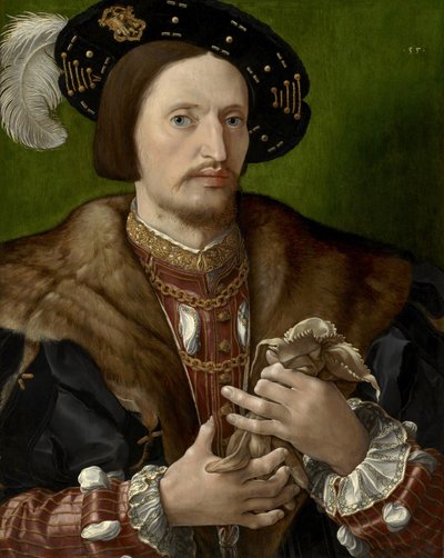 Portrét gentlemana, kolem roku 1530 od Jan Gossaert