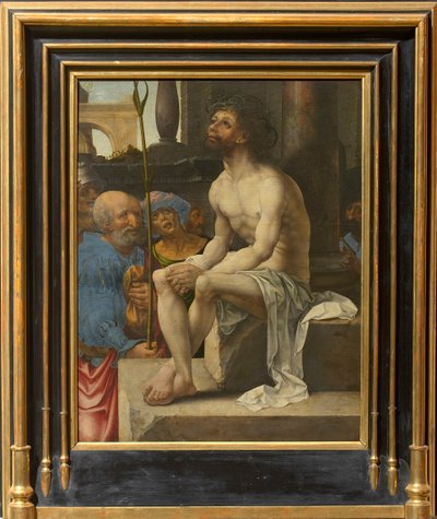 Posmívání Kristu, 1527. od Jan Gossaert