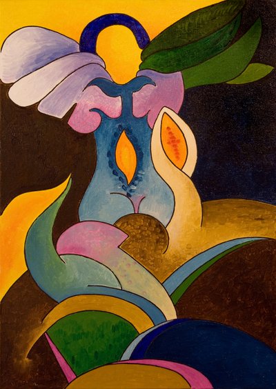 Neznámý, nízko letící objekt, 2007 (olej na plátně) od Jan Groneberg