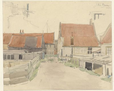 Domy ve Vinkenbuurt, Amsterdam od Jan H.L. Hanau