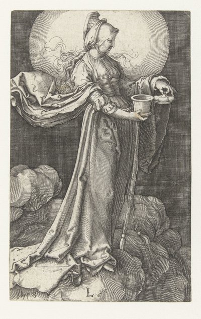 Máří Magdaléna chůze od Jan Harmensz. Muller (manner of)
