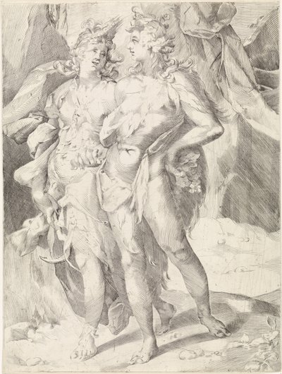 Ceres a Bacchus od Jan Harmensz. Muller