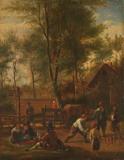 Nadhazovači od Jan Havicksz. Steen (copy after)
