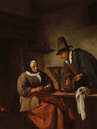 "The Caudle Makers", c. 1665-70 od Jan Havicksz. Steen