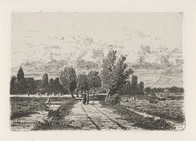 poldrová krajina od Jan Heppener
