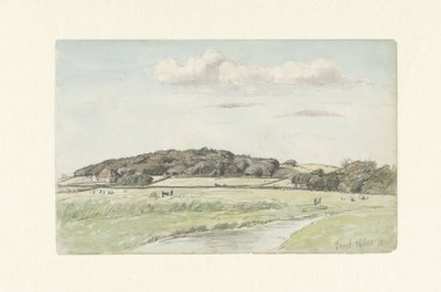 Pohled na Texel od Jan Hoynck van Papendrecht