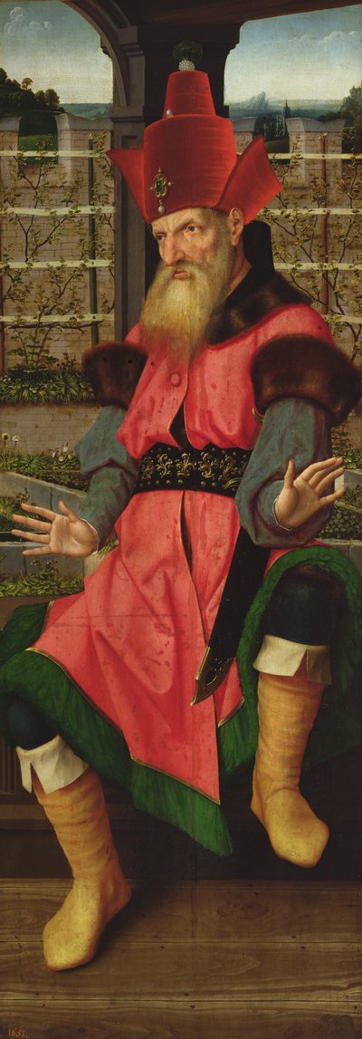 Prorok Zachary od Jan II Provost