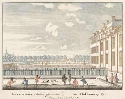 Hra Klosbaan v paláci Het Loo, 1694-97 od Jan I van Call