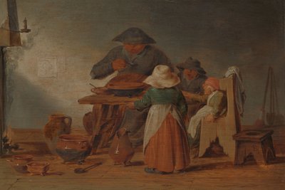 Selské jídlo od Jan Jansz Buesem (attributed to)