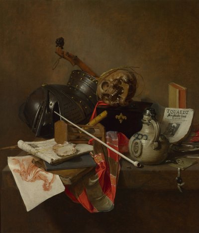 Zátiší Vanitas, 1648 od Jan Jansz. Treck