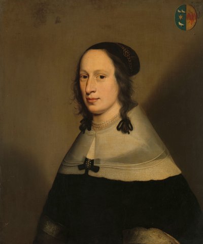 Portrét Sophie van Overmeer, manželky Adriaen van Persijn od Jan Jansz. Westerbaen (I)
