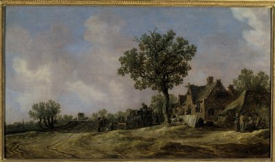 Hospoda na venkovské cestě, 1620 od Jan Josephsz van Goyen