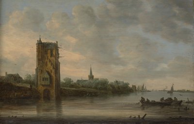 Brána Pelkus poblíž Utrechtu od Jan Josephsz van Goyen