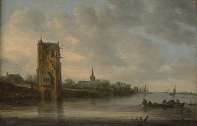 Brána Pelkus poblíž Utrechtu, 1646. od Jan Josephsz van Goyen