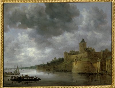 Valkhof v Nymwegen, 1642 od Jan Josephsz van Goyen