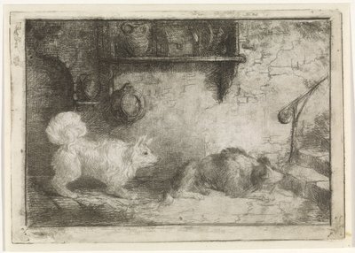 Dva psi od Jan Karel Jacob de Jonge