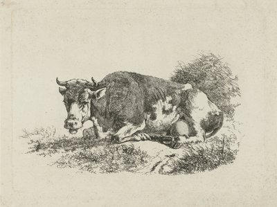 Ležící kráva od Jan Kobell (III)