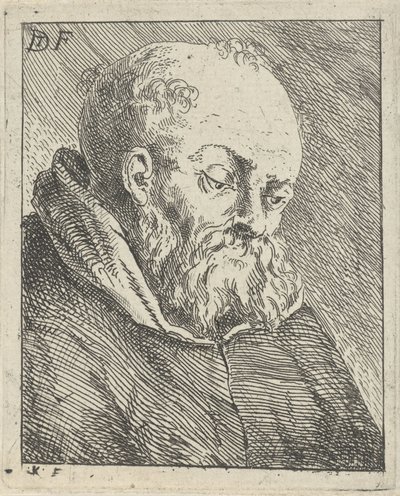 Portrét mnicha od Jan Lauwryn Krafft (I)