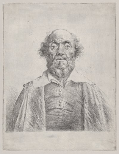 Busta staršího muže, 1620-74. od Jan Lievens
