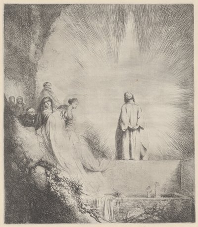 Vzkříšení Lazara od Jan Lievens