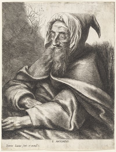 Svatý Antonín od Jan Lievens