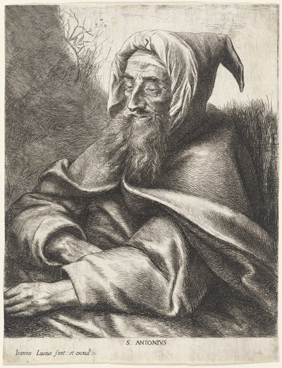 Svatý Antonín od Jan Lievens