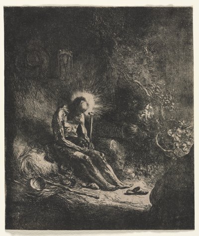 Svatý Jeroným od Jan Lievens