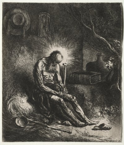 Svatý Jeroným. od Jan Lievens