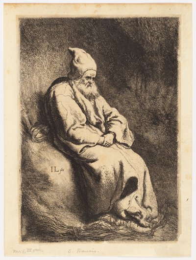 Poustevník od Jan Lievens