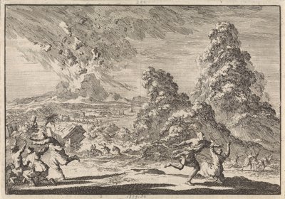 Zemětřesení na Ambonu, 1674 od Jan Luyken