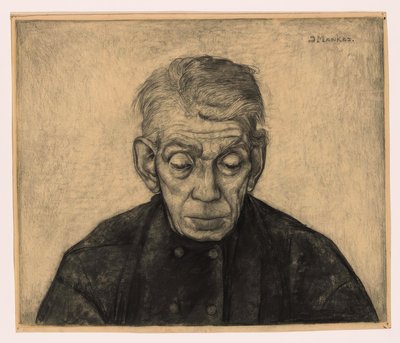 Douwe při pohledu zepředu od Jan Mankes